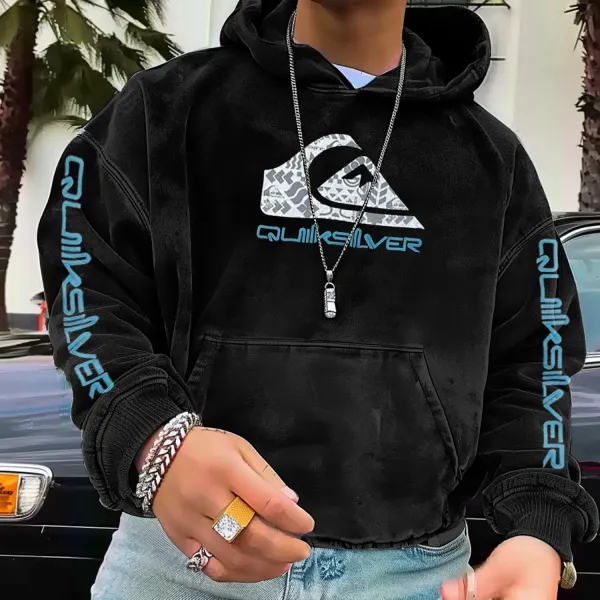 Sudadera con capucha Seaside Vacation con estampado retro